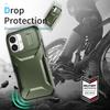 For iPhone 16 Case TPU+PC Phone Protector with Slide Lens Cover