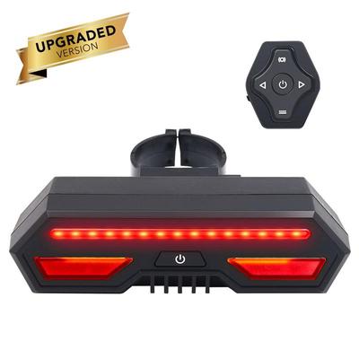 Bicycle Taillights Intelligent Wireless USB Charging Remote Control Turn Signals LED Lights