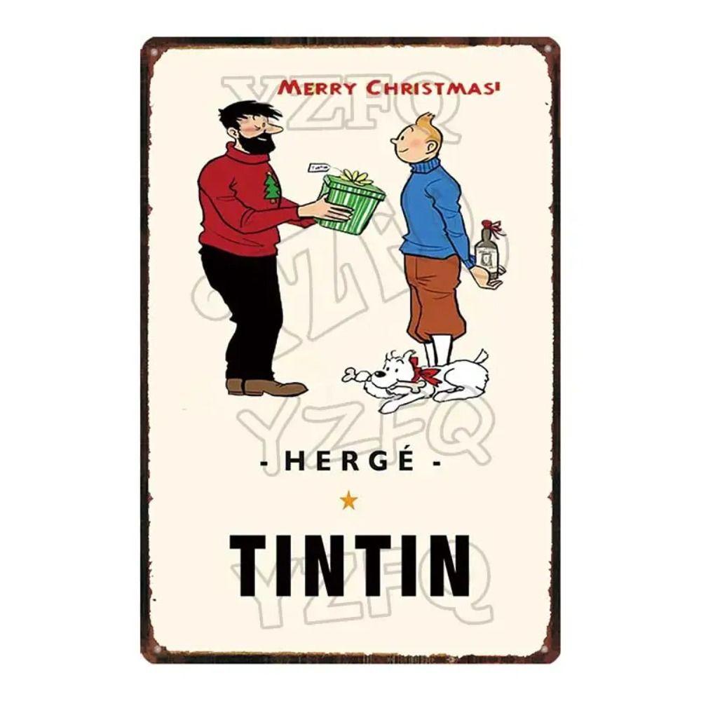 Retro Anime Metal Tin Sign Wall Art 20x30cm