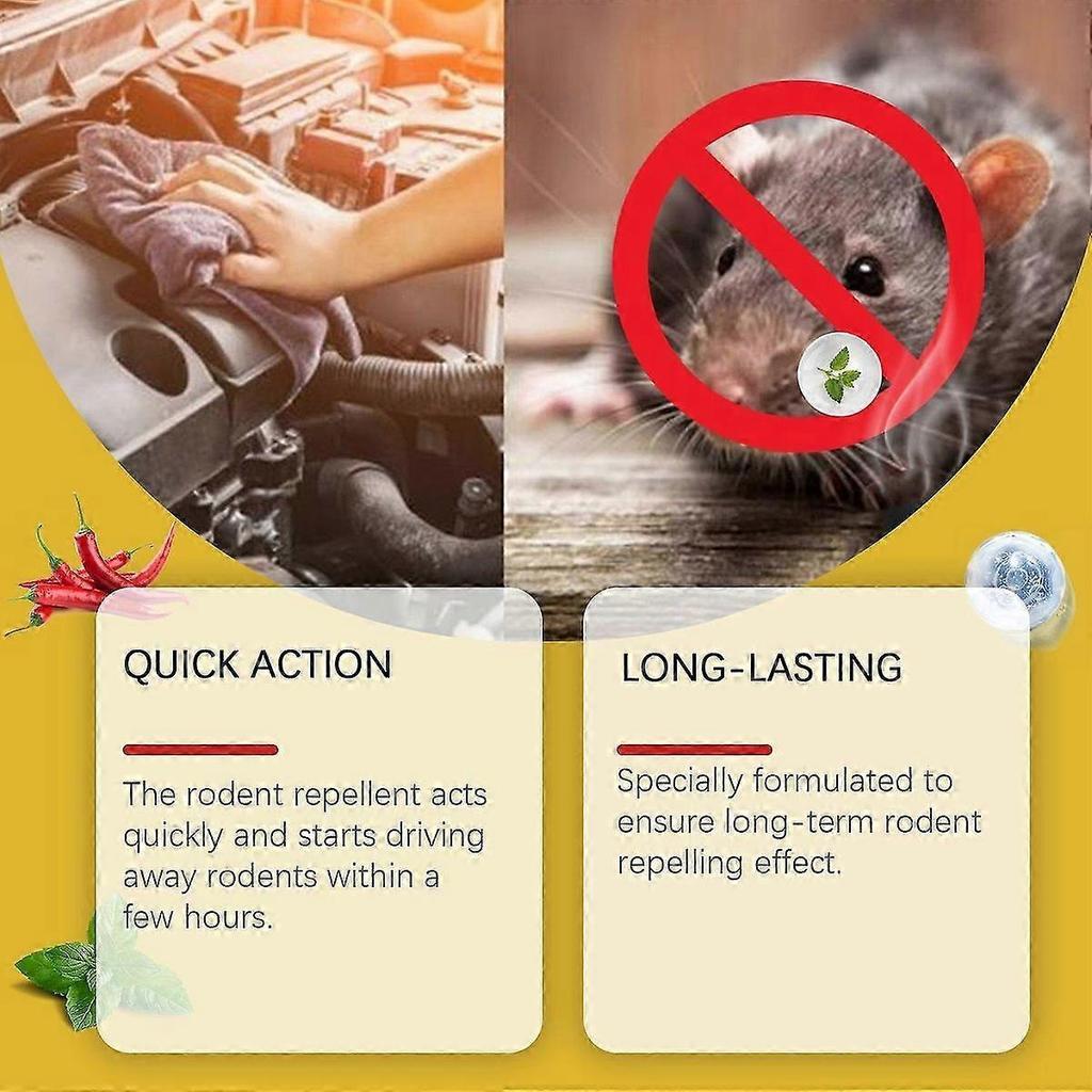 Jaysuing Mouse Repellent Spray Home Indoor Car Engine Outdoor Mouse Repellent Anti-Rat Spray