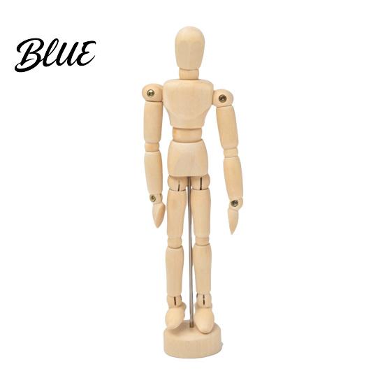 Künstler-Schaufensterpuppe für Figurenpuppe Mannequin Körper Flexibel Zeichnen Holzgelenke Menschliches Ornament Künstler-Pose Modell Bewegliche Gelenkige Hand
