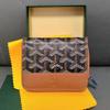 Mini Zipper Coin Purse with Letter Print Portable Small Wallet for Women Card Holder