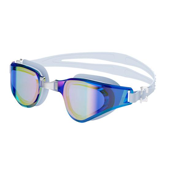 

Очки для плавания для взрослых, водонепроницаемые, без протечек, с защитой от запотевания и ультрафиолета, с прозрачными линзами, для мужчин и женщин, силиконовые очки для подводного плавания с аквалангом, снаряжение для сноркелинга A темно-синий