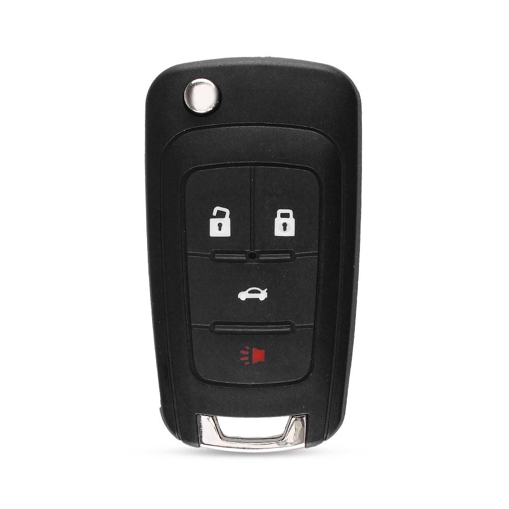 Modified Flip Key Shell For Chevrolet Cruze For Opel Insignia Astra J Zafira Car Remote Replacement 2/3/4/5 Buttons Key