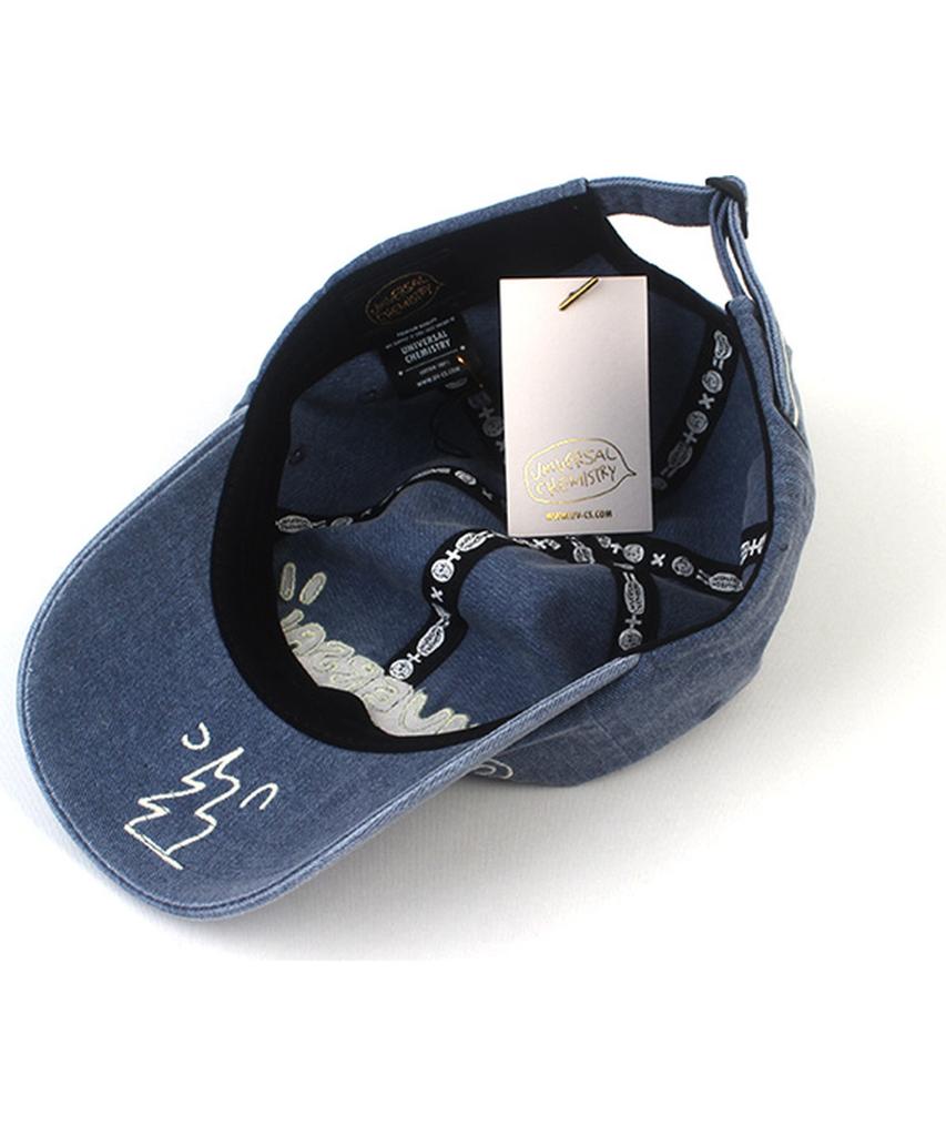 Yunibeosyeolkemiseuteuli Kitch Pigment Washing Denim Ballcap