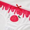 Damen Baumwoll-Unterwäsche Mid-Rise Atmungsaktiv 5er-Pack Verschiedene Süße Prints Slips Weicher Bequemer Stoff Elastischer Bund
