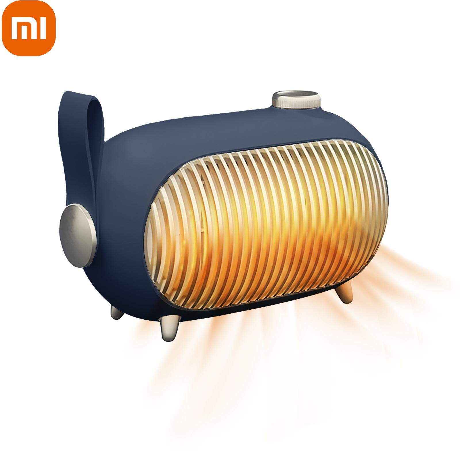 

Xiaomi Теплый воздуходувка Трехскоростной бытовой мини-1000 Вт Высокая мощность Настольный бесшумный малошумный горячий вентилятор S