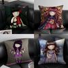 llustration Cute SSantoro GGorjuss Cushion Cover Pillow Case Antidustmite Invisible zipper silky short plush Sofa cushion