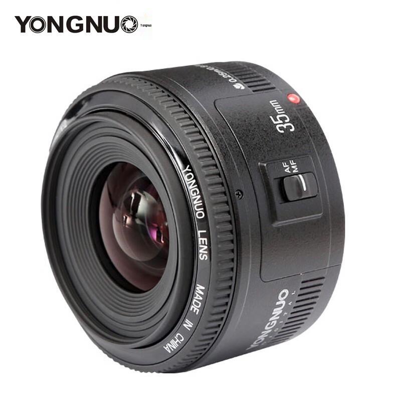 Широкоугольный светосильный объектив Yongnuo YN35mm F2 для Canon EF