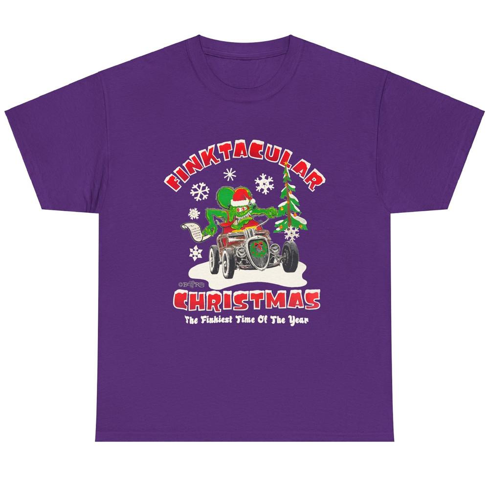 ED ROTH RAT FINK Fink Tacular Christmas Gift T SHIRT FULL SIZE S-5XL Unisex T-Shirt S