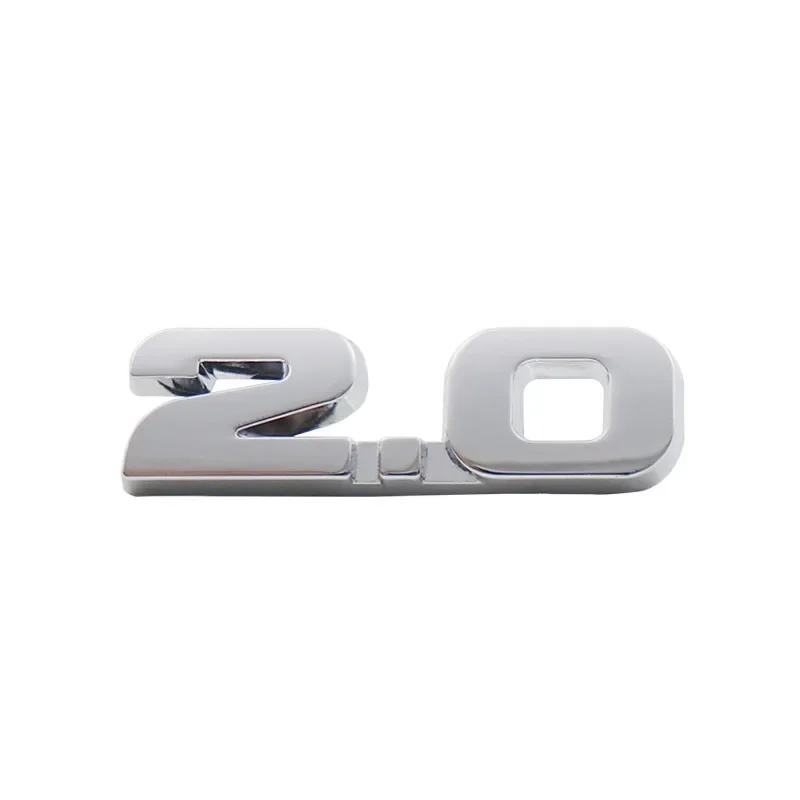 3D Premium 2.0 car Fender trunk Bonnet Decal Emblem Badge Sticker Accessories