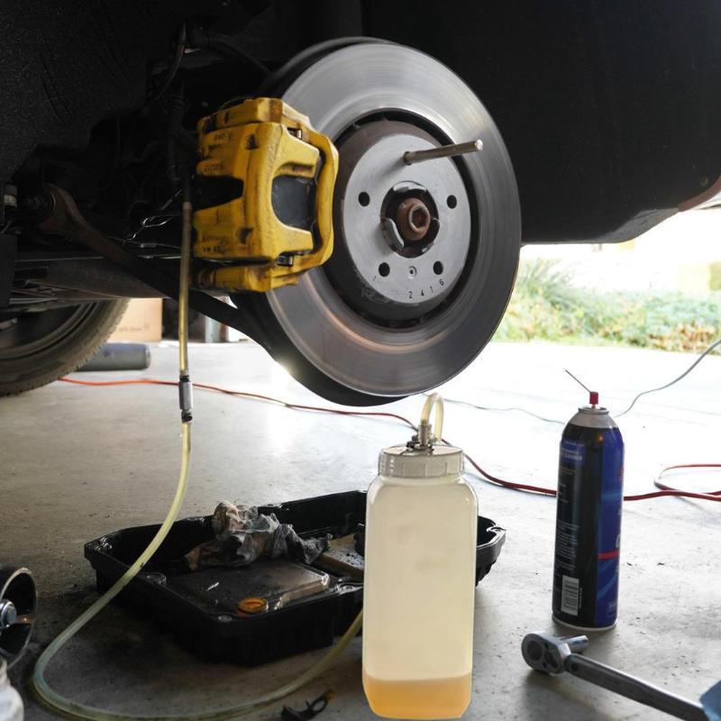 Manual Fluid Extractor 1L Labor-saving Automotive Repair Tool for Brake & Fluid Service DIY Car Upgrade Projects