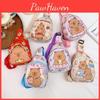 Cartoon Animal Capybara Coin Purse Single Shoulder Crossbody Chest Gift Bag