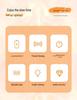 Wood Grain Night Light: Auto-Sensing Magnetic Wall Lamp for Bedroom & Corridor Use