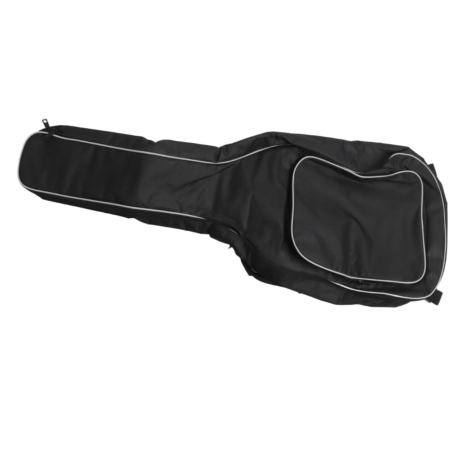

Guitar Padded Gig Bag Waterproof Thickened White Side Cotton Shoulder Strap Guitar Case