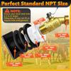 Corrosion Resistant Stock Tank Drain Plug Kit Outdoor Garden Faucet Valves Stock Tank Drain Plug Easy To Install