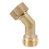 45 Degree Water Hose Elbow with Filter RV Water Hose Adapter for RV Travel Trailer 3 4 Inch NPT