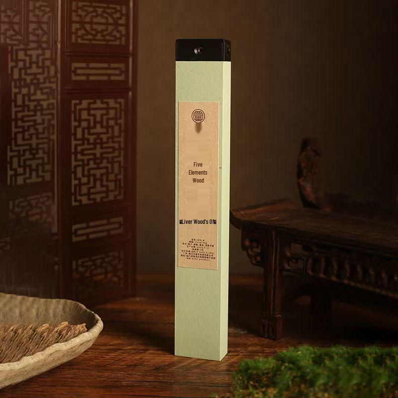 Gold Wood Classic Incense Sticks - Medicinal Fragrance with Wood, Water, Fire, Earth Elements for Natural Indoor Aroma