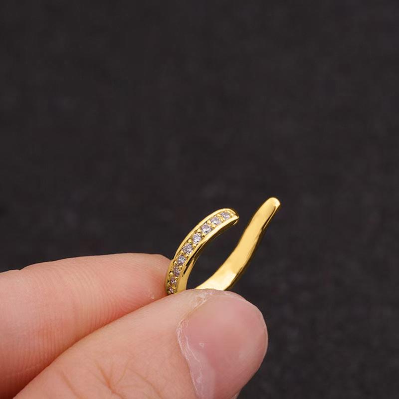 (Soltero) Pendientes Colgantes para Mujer, Uso Diario Moda Personalizada Nicho Joyería de Celebridad de Internet