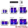2D flat printing 2pcs Drapes Cyberpunk Cityscape Neon Glow Digital Printed Polyester Drapes Festive Wall Decor for Booths Studio
