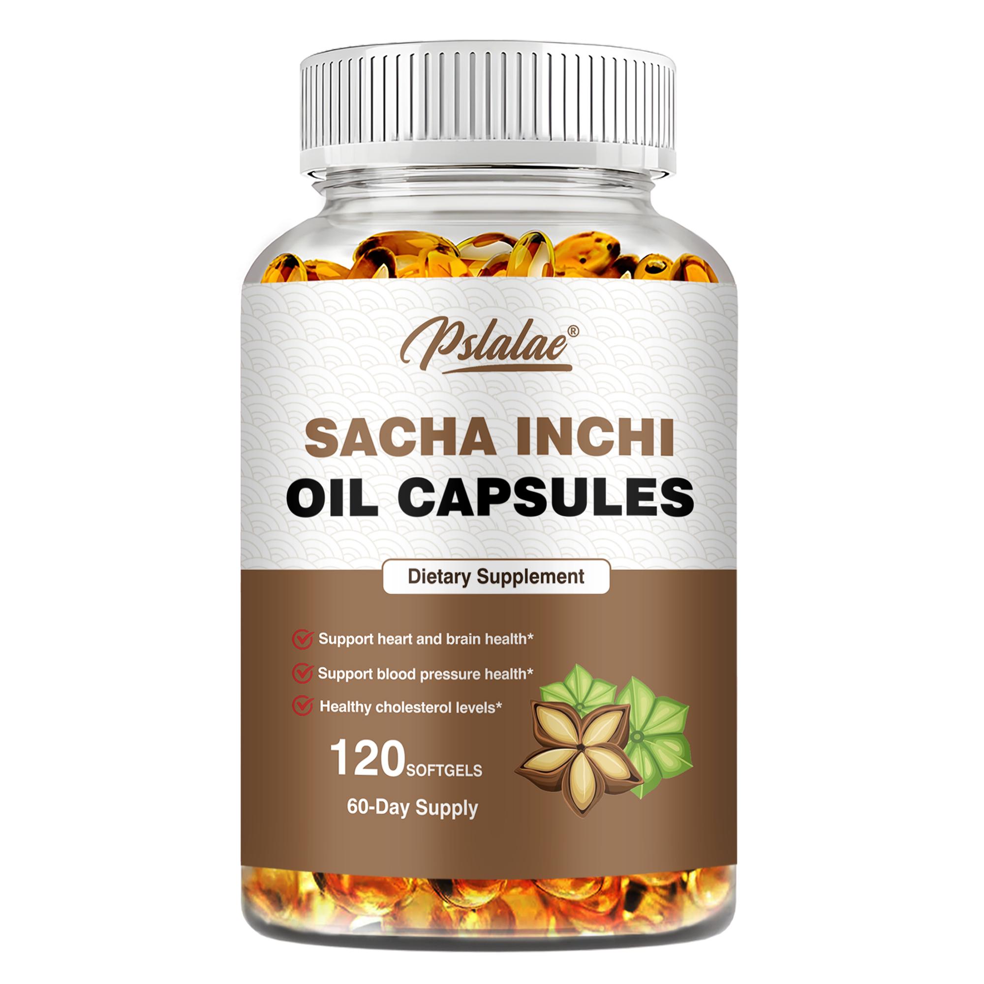 

Sacha Inchi Oil - Improve Skin & Hair, Organic Dietary Supplements Antioxidant 120