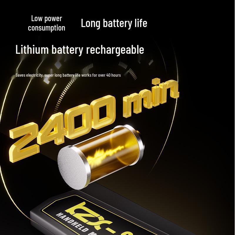 High-Sensitivity Handheld Metal Detector 800D for Exam Rooms & Security Gates