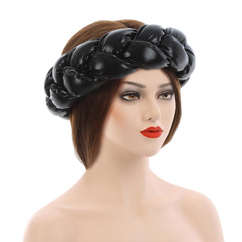 Fashion Braids Headbands for Women Candy Color Elastic Hair Bands Ladies Turban Female Headwear Accessories Bandage Bandana