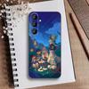 U-Atelier of Witch Hat Phone Case For Samsung Galaxy A73,21,22,32,71,53,52,51,80,5G Soft Black Cover