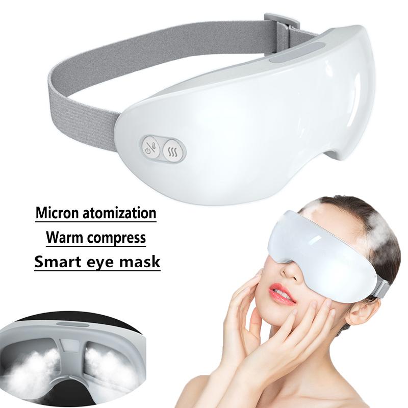 Transportable Massage Eye Device Electric Atomizing Hot Compress Eye Massage Instrument Smart Relaxing Eye Massage Machine