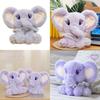 Elephant Plush Stuffed Animal Companion Toy Pp Cotton Filling Decor Kids Gift
