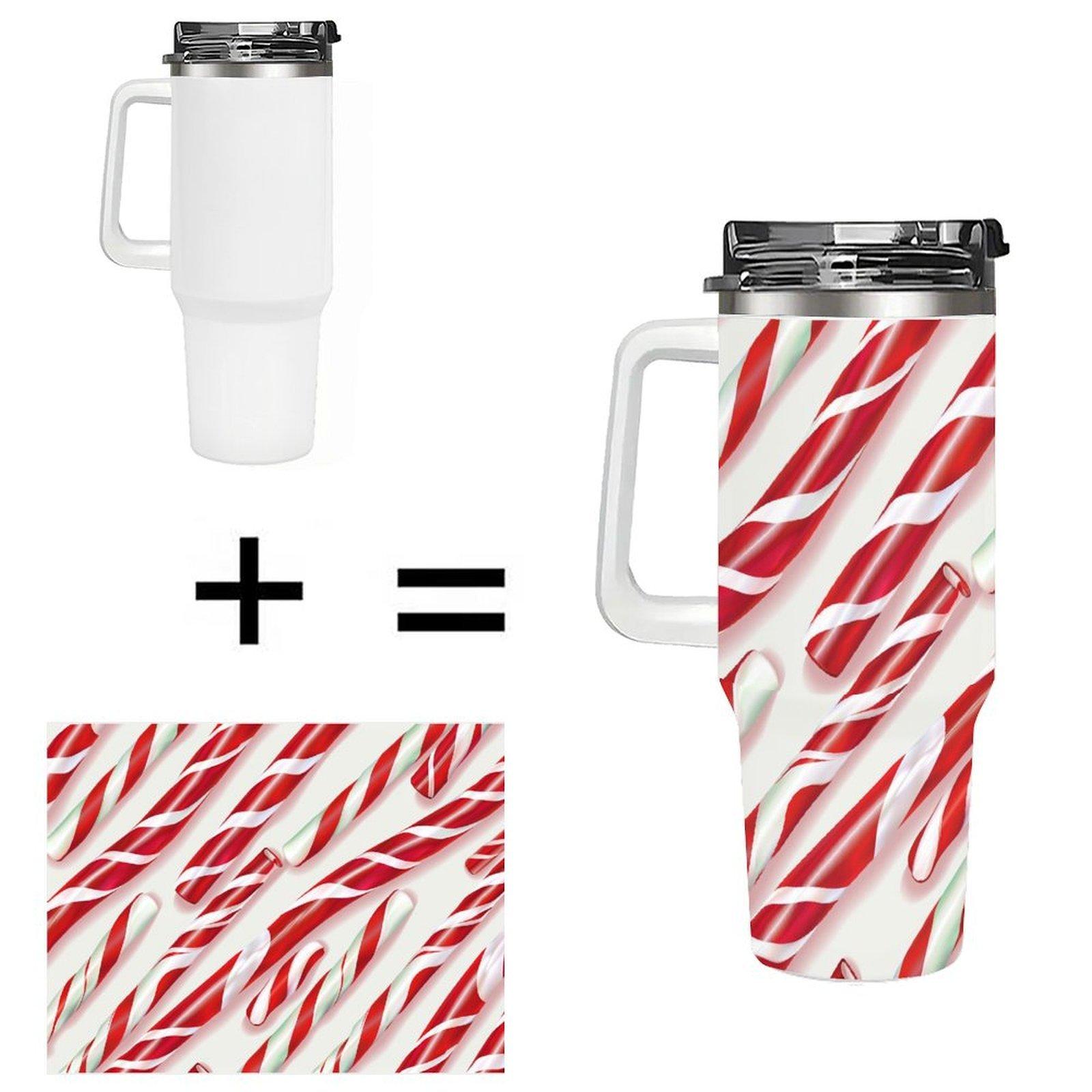 40oz Stainless Steel Sublimation Cup Drop Shipping Blank Insulated Tumbler for Easter Holiday Custom Present Bulk 40oz(1133.98g)
