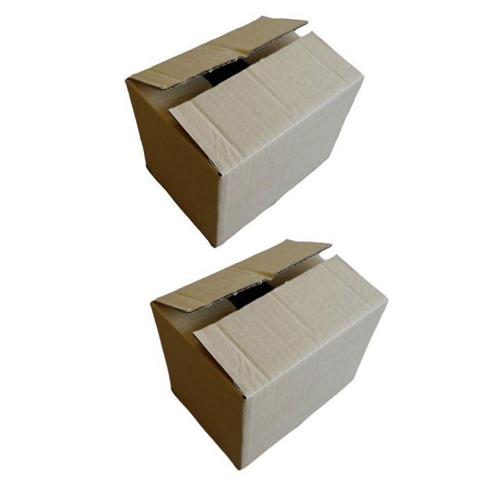 2 Packing Boxes 20 X 15 X 11 Cm