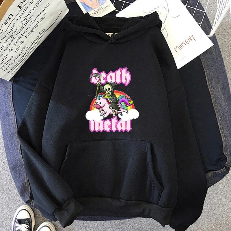 

Kawaii человеческий скелет Радуга Дэш, зимняя одежда, женская толстовка с капюшоном, унисекс, готическая, новинка, спортивная одежда, термобелье с длинными рукавами L