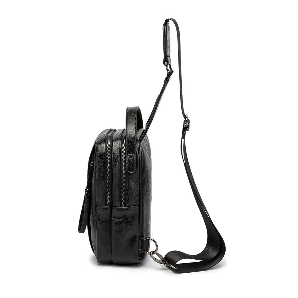TS JYL laptop bag,Classic Multi-Function Men Crossbody Bag Chest Bag Casual Fashion Backpack