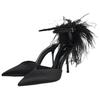 Zara Elegant Stylish Stiletto Heels 10Cm Women Heels Black 2202610800