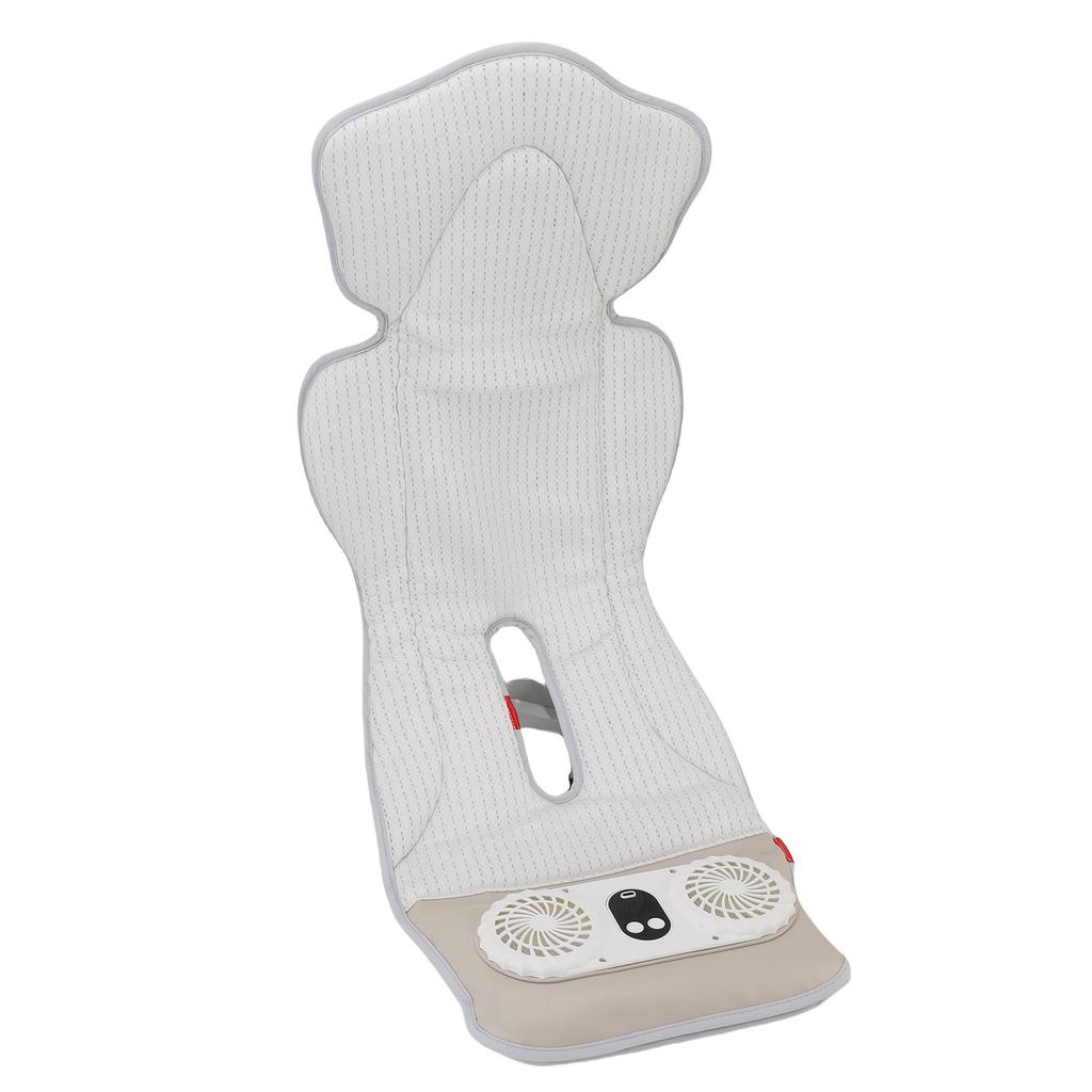 Baby Car Seating Cooling Liner Cordless 3 Wind Speeds Rechargeable 2 Fans Electric Baby Stroller Ventilation Pad