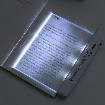 New Plate Lamp Creative LED Reading Book Light Eye Protect Battery Night Light School Reading Light Stationery for Student