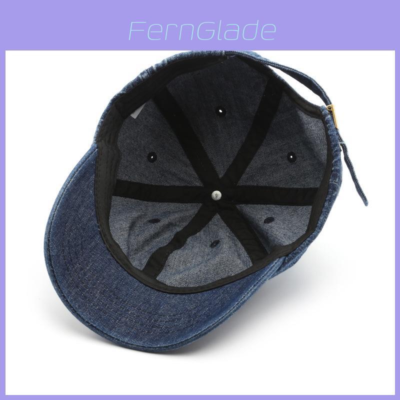 Denim Baseball Cap For Women Men With Sun Protection And Breathability For Outdoor Activities