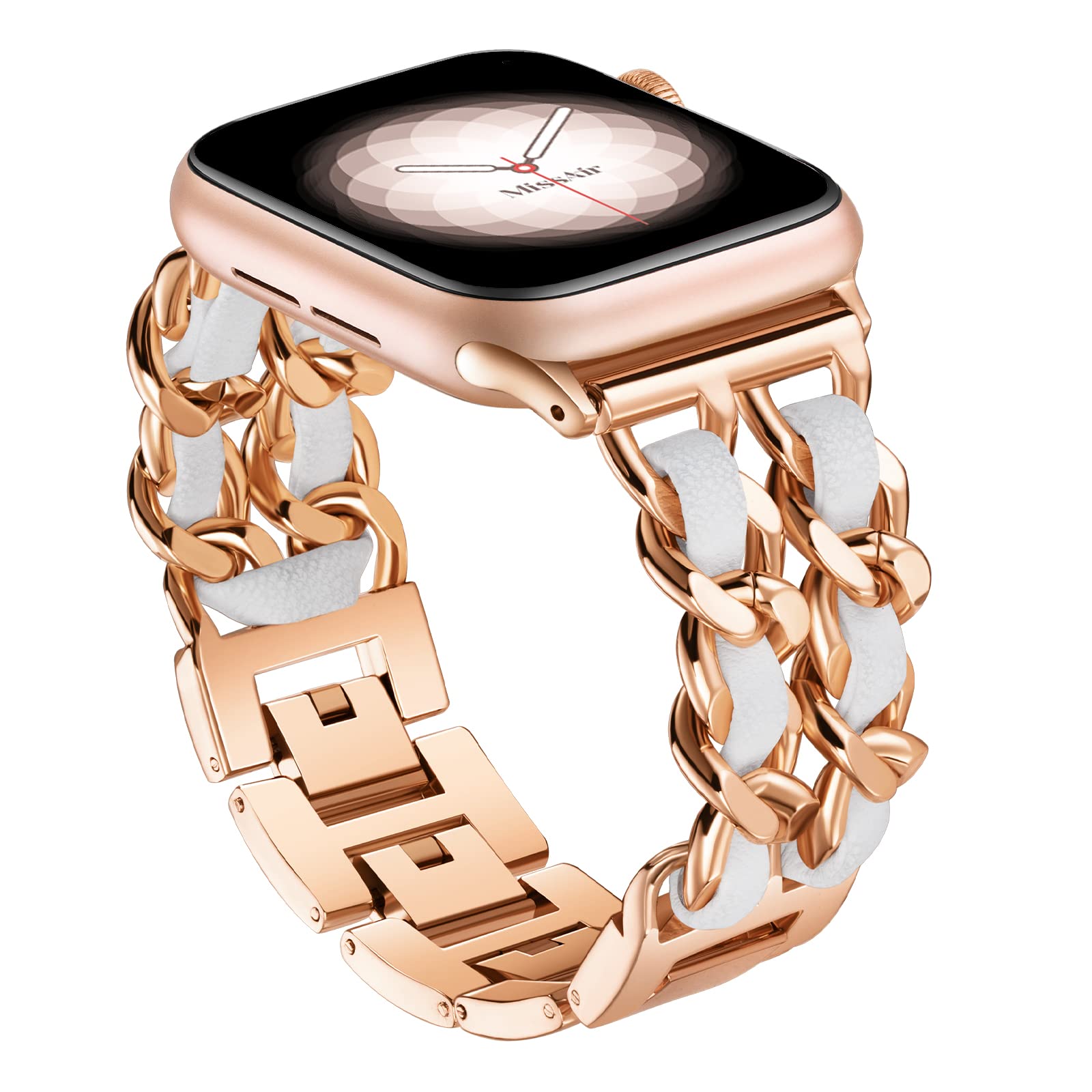 

Compatible for Apple Watch Band Jewelry Bracelet Metal Strap Bling for iWatch bands Series Ultra 8 7 6 5 4 3 2 1 SE 38 40 41mm