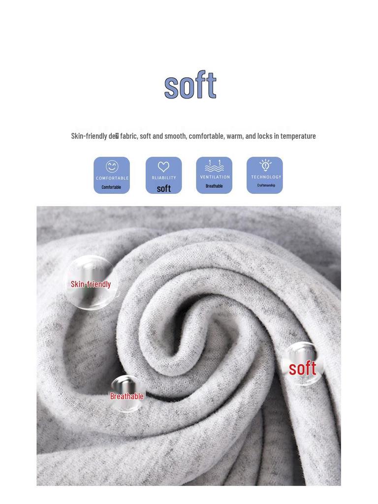 Kids' Warm Fleece Underwear Set - Thickened, Seamless Pajamas for Boys & Girls, Perfect for Autumn/Winter Home Wear