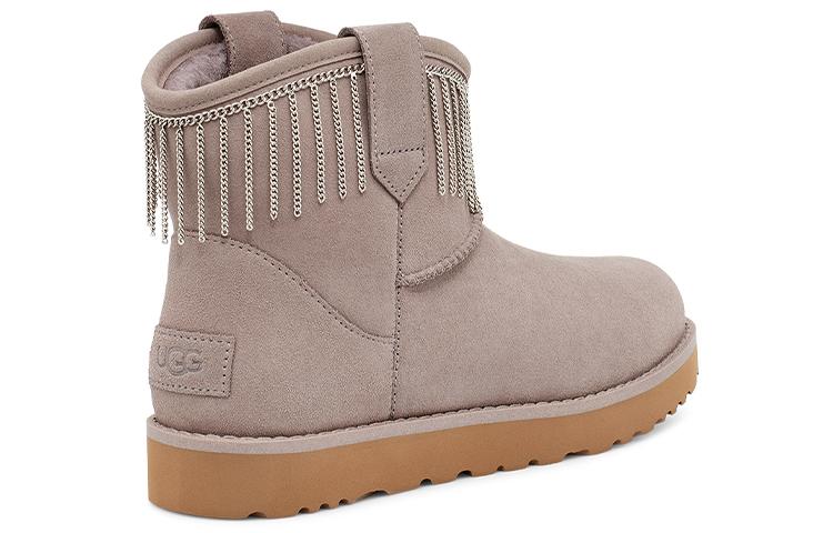 Women's Sneakers UGG Classic Mini Fringe 'Grey' Women's
