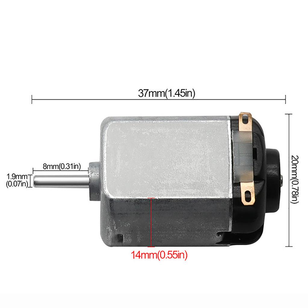 Bilim Hobi Mikro Elektronik Başlangıç Küçük Motorlar 130 Elektronik Başlangıç Araba Elektronik Başlangıç Çift Şaft