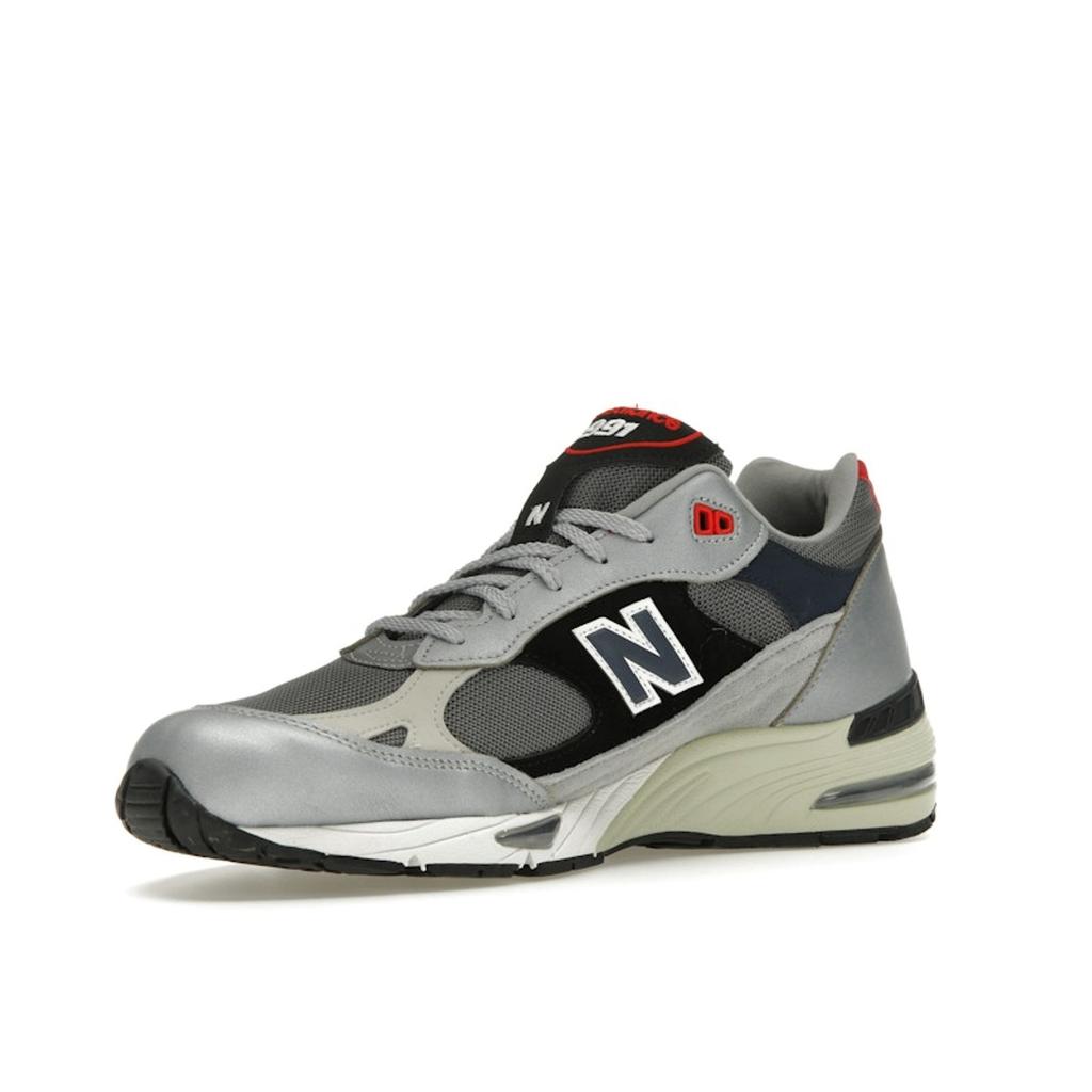 New Balance 991 Made in England Silver Men Sneakers Multi-Color M991SKR