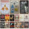 Whiskey Plaque Vintage Tin Sign Brand Home Drink Beer Wine Metal Sign Poster Wall Decor For Bar Pub Man Cave Decorative Plates