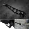 Motorcycle Kickstand Extension Kit Fit For Harley Dyna Street Bob FXDB Fat Bob FXDF Low Rider FXDL 1993-2017 (Black)