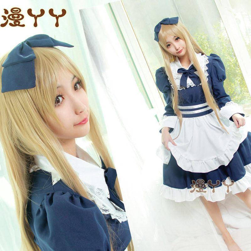 Cosplay Costume Hetalia Country Personification Belarus Maid Outfit Cosplay Long-Sleeved L