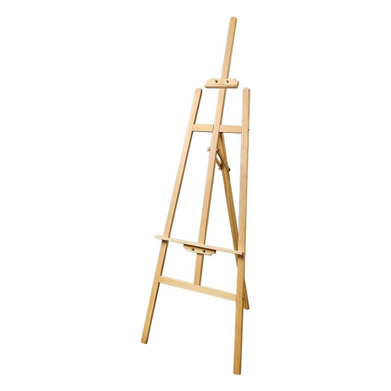 Cavalletto in Legno del Mali: Ideale per Studenti d'Arte, Pittura a Olio, Schizzi, Disegni 4K, con Cassetto e Supporto Espositore.