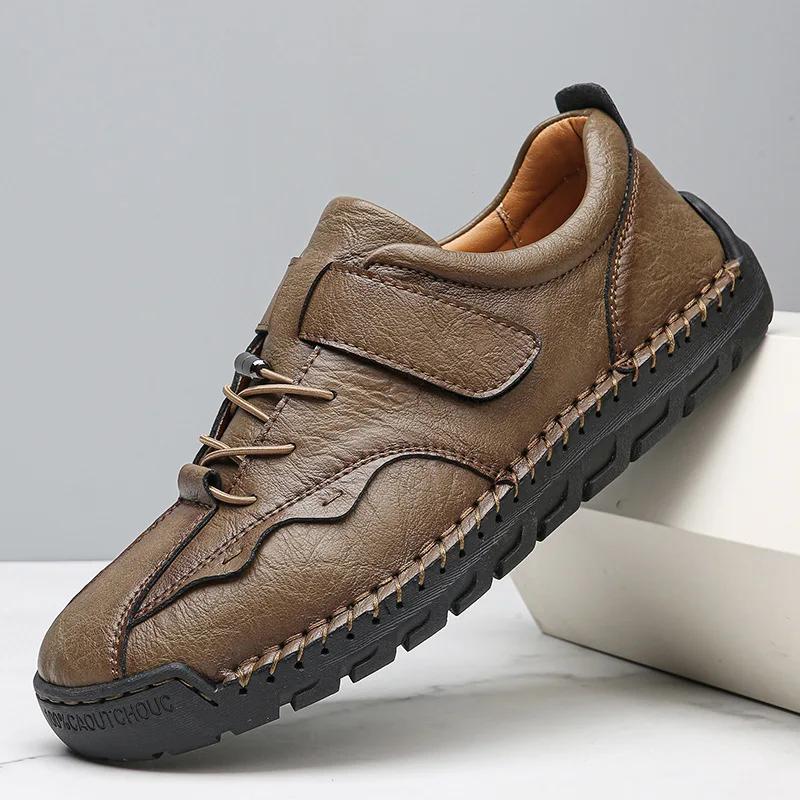 

Модные мужские лоферы Повседневная деловая обувь Модные кожаные балетки Удобная мужская обувь для отдыха Классические формальные лоферы 2025 48