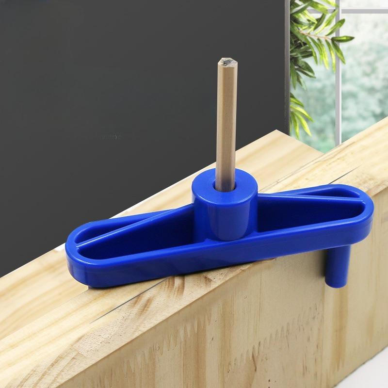 Holzbearbeitung Bohrlehre Holzbearbeitungsverbinder Anreißwerkzeug Holzbearbeitungszentrum Positionierung Anreißen DIY-Werkzeug Messwerkzeuge