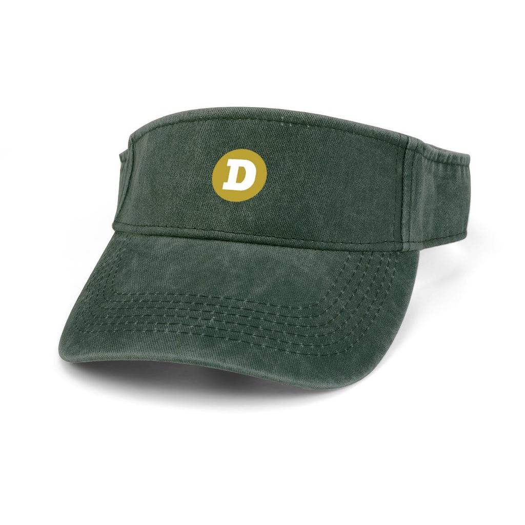 Criptovaluta Dogecoin Cappello da Cowboy unisex da Donna Sport Tennis Golf Cappelli con Visiera Parasole Top Aperto Cappello Personalizzato